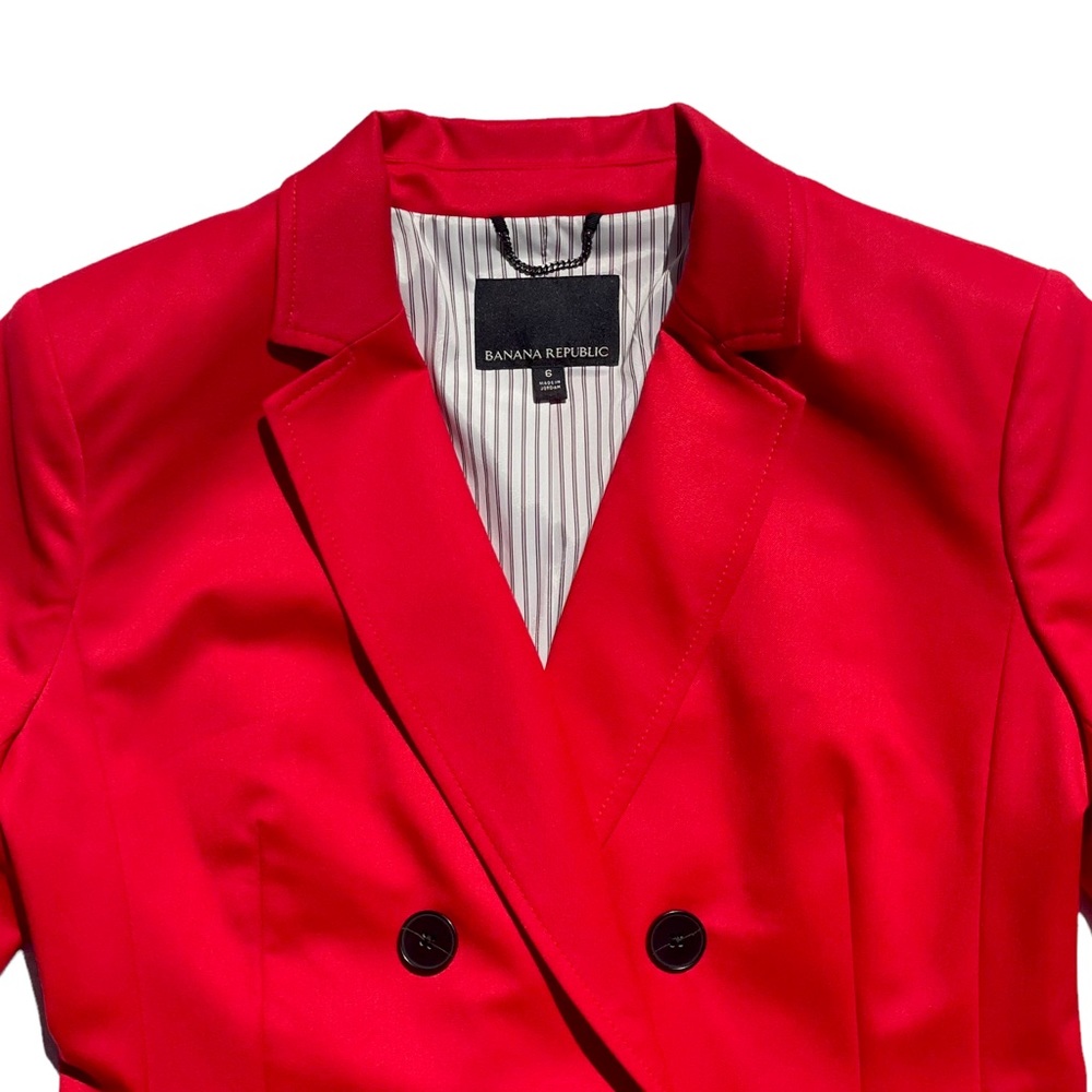 BANANA REPUBLIC - RED BLAZER